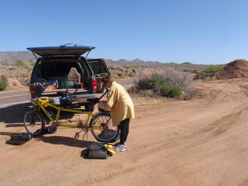 Off-loading the Bee.